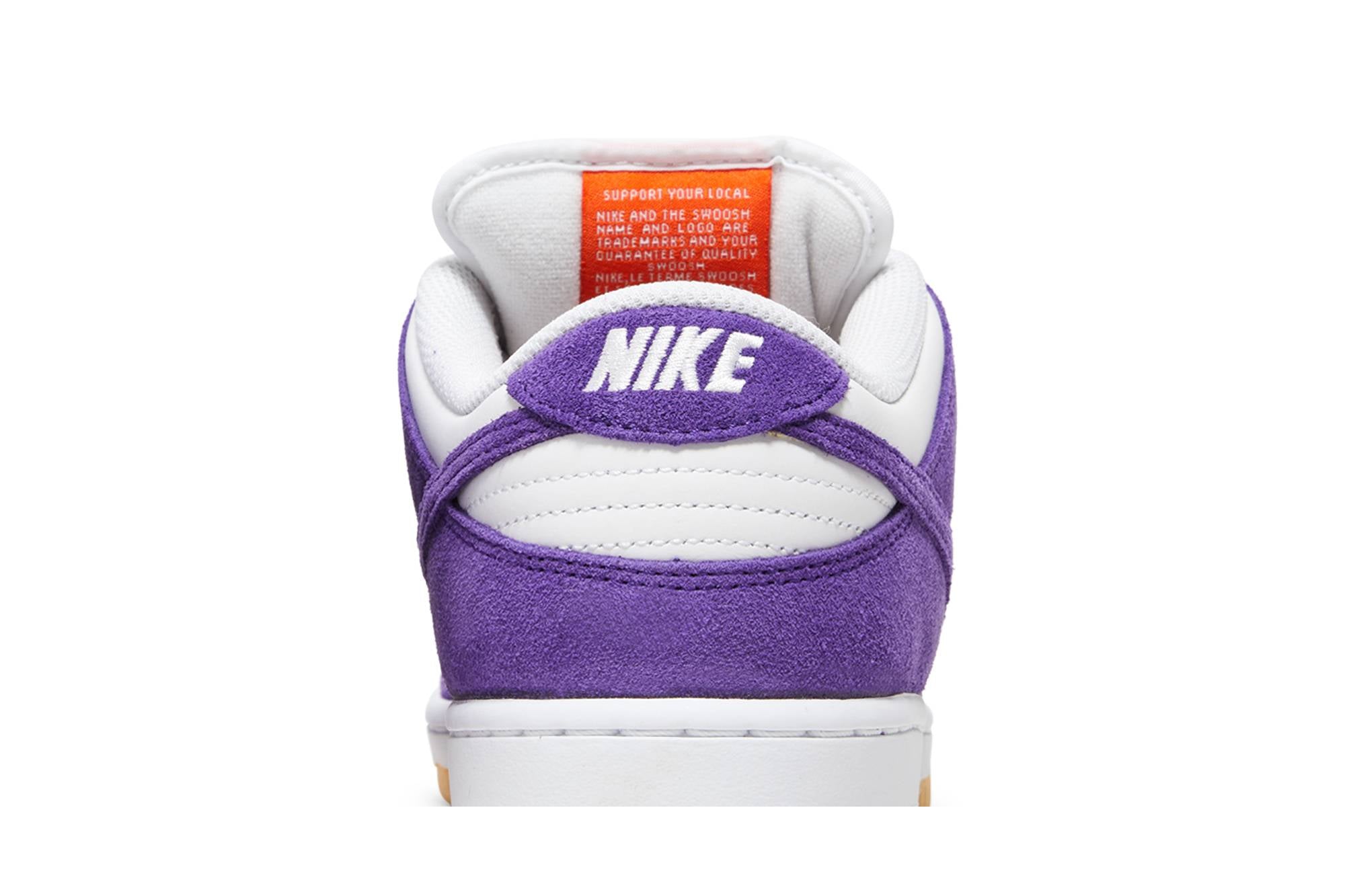 NIKE SB DUNK LOW ‘PURPLE/WHITE’